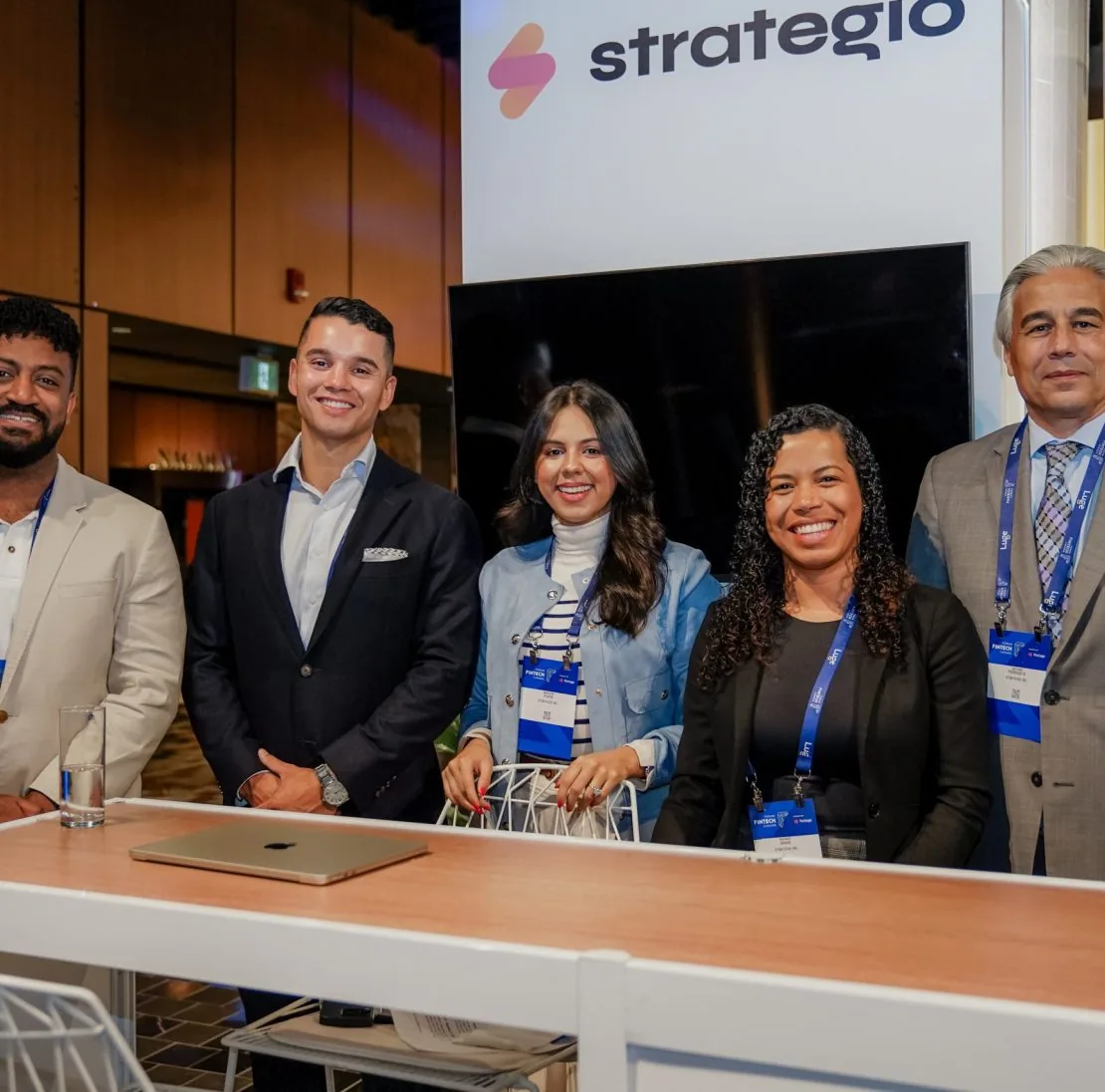 Strategio team at the Canada Fintech Forum